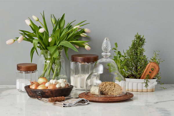Vintage English Bread Board: Bread, Small, Natural
