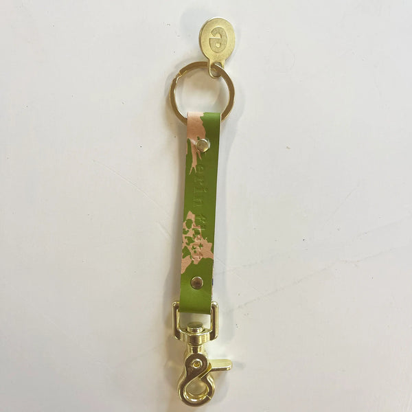 Leather Keychain