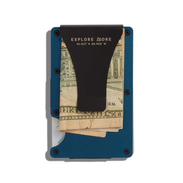 Navy RFID Adventure Wallet