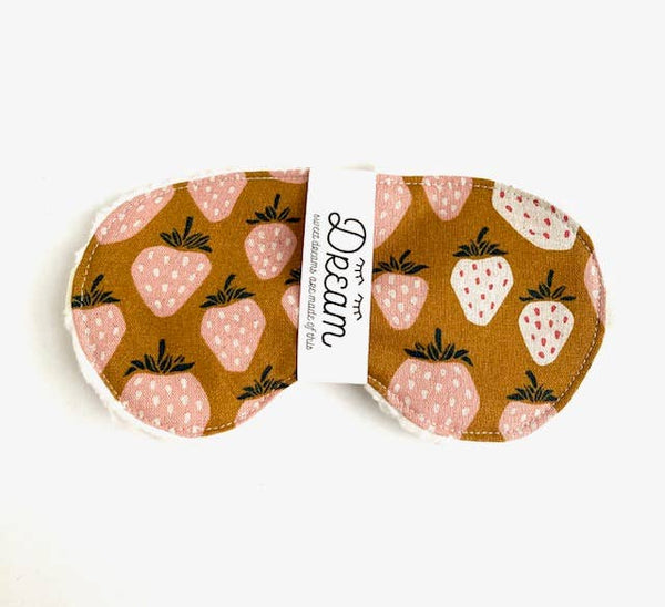 Sleep Mask / Vintage Strawberry