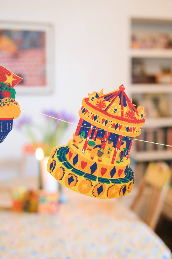 BIRTHDAY PARTY SEWN GARLAND
