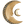 LARGE GOLDEN MOON BOARD DECORATION