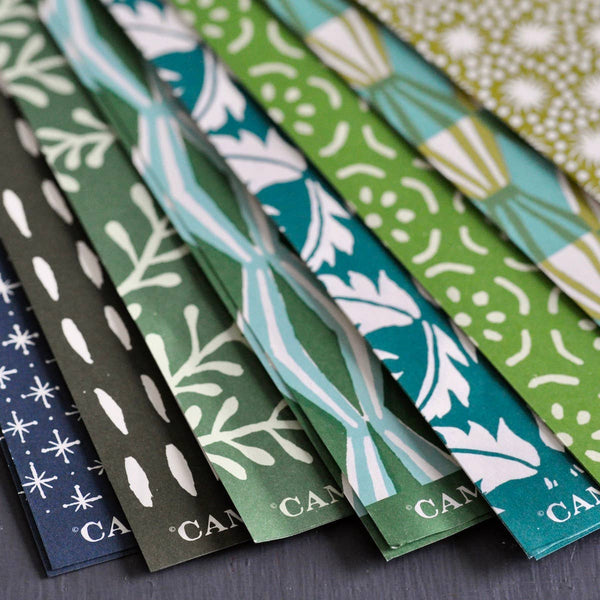 Small Sheets of Paper Green