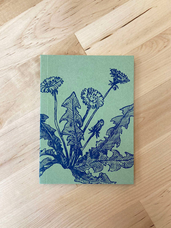 Dandelion Botanical Jotter Notebook