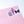 Mr Zip Leaning Rubber stamp