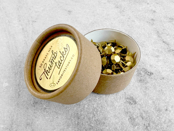 Brass Thumb Tacks