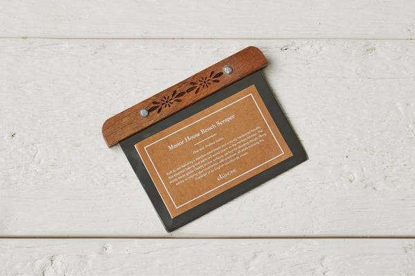 Bench Scraper, Wood Handle