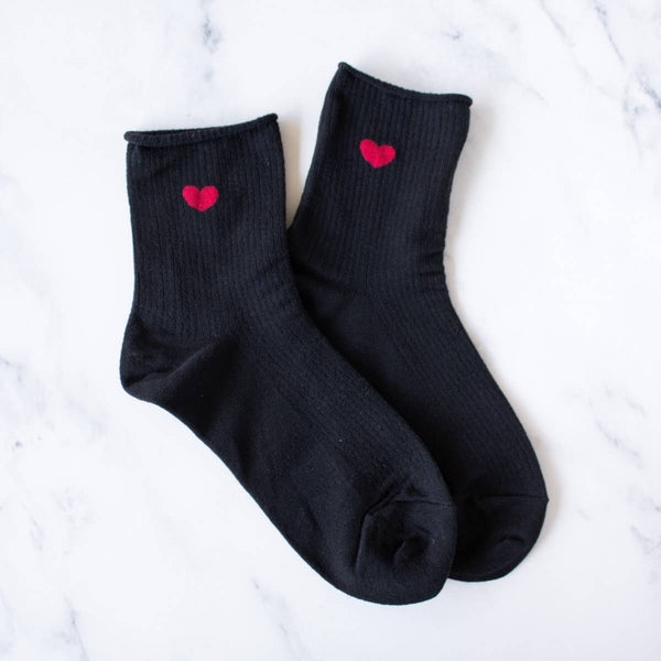 Women's Amelia Little Heart Shape Socks