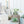Sage Colorblock Flower Vase