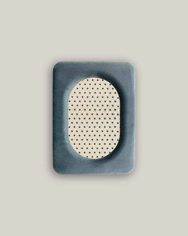 Slate Blue Velvet Photo Frame 4X6