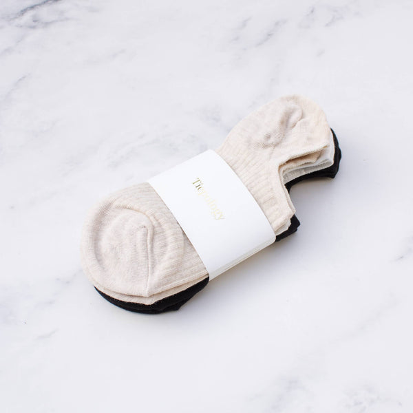Women's Basic No Show Socks Set