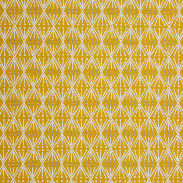 Patterned Paper Selvedge Mustard