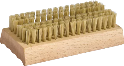 Nail brush with soap dish