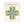 Barn quilt chenille and felt patch - cream