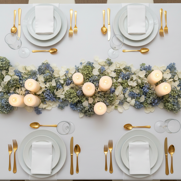 Garden Mist Blend™ Ivory Rose Petals · Blue & Green Weddings