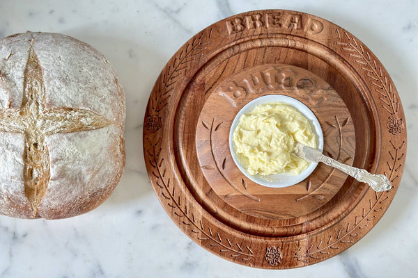 Vintage English Butter Board