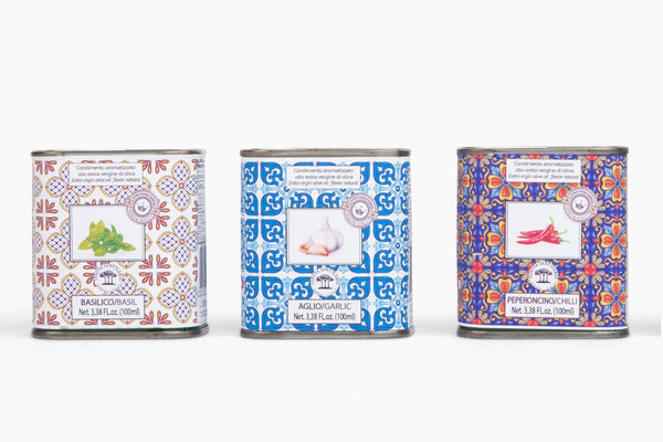 Italian Infused Extra Virgin Olive Oil in Tin - 100ml