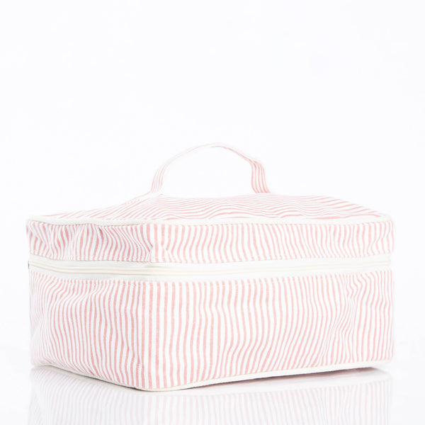 Stripes Train Case