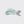 Recycled Plastic Small Flat Cloud Clip - Sage Leaf