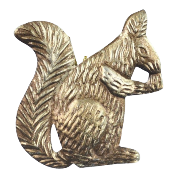 Antique Gold Squirrel