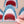 Shark Face Embroidered Iron-On Patch Teeth Ocean Beach Coast