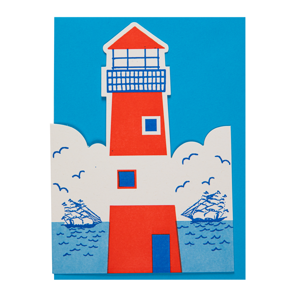 Lighthouse | Cut-Out - Greeting Card
