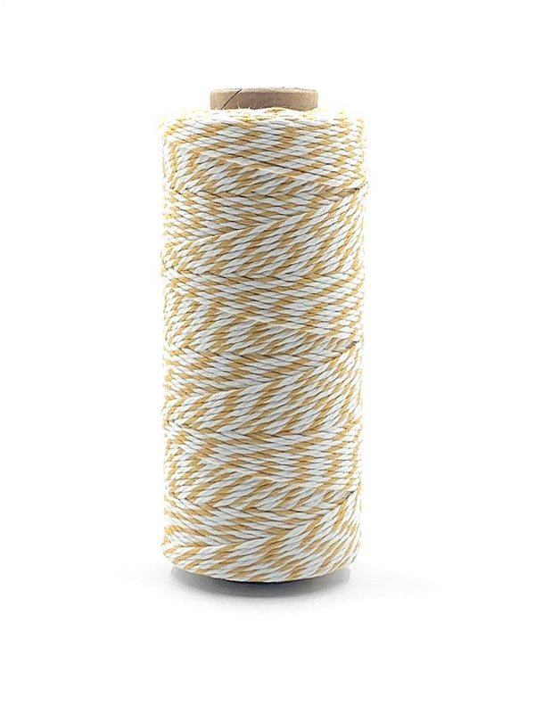 2MM 100% Yellow & White Baker's Twine
