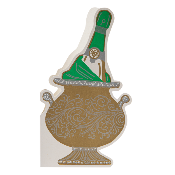 Champagne | Cut-Out - Greeting Card