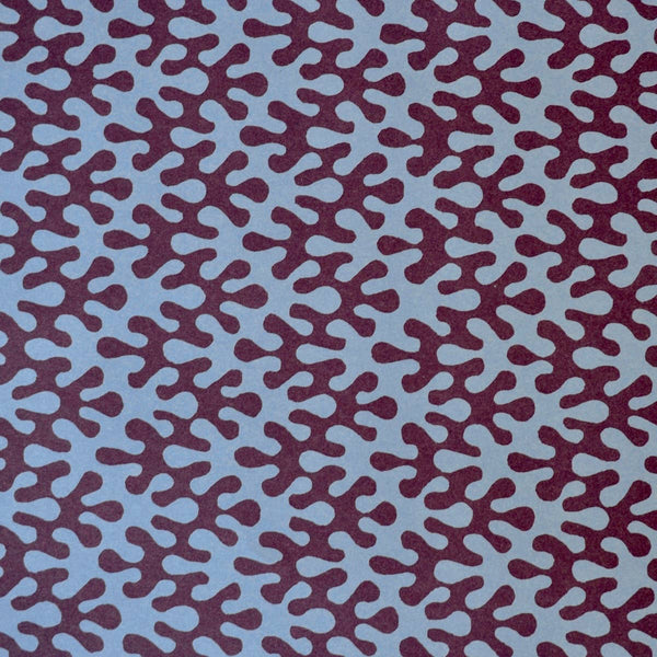 Patterned Paper Kelp Ink Blot