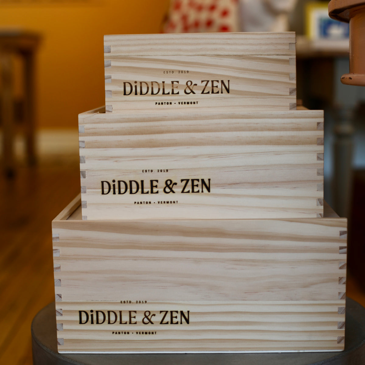 Wood Gift Box – Diddle and Zen