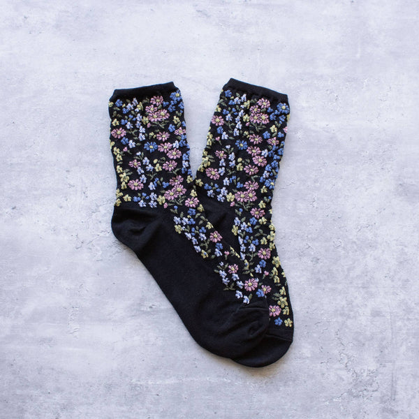 Women's Romantic Floral Socks