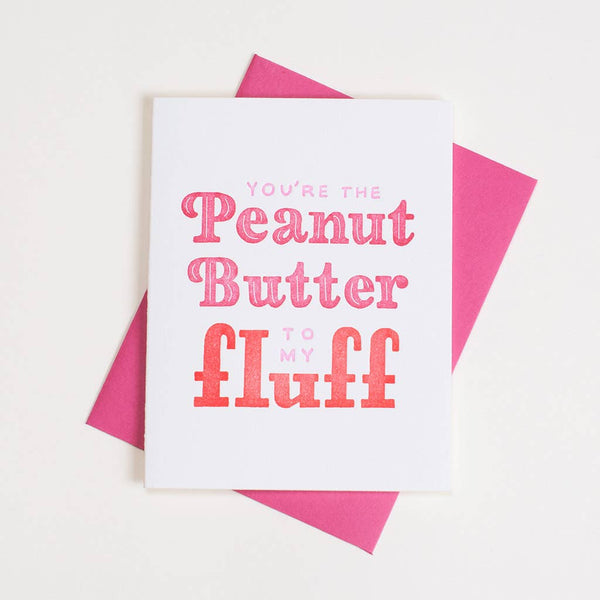 Peanut Butter to My Fluff