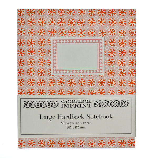 Large Hardback Notebook Sea Urchin Neon (Plain)