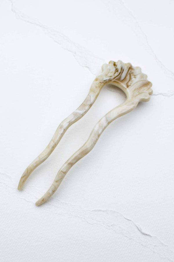 Antique Wave French Hair Pin