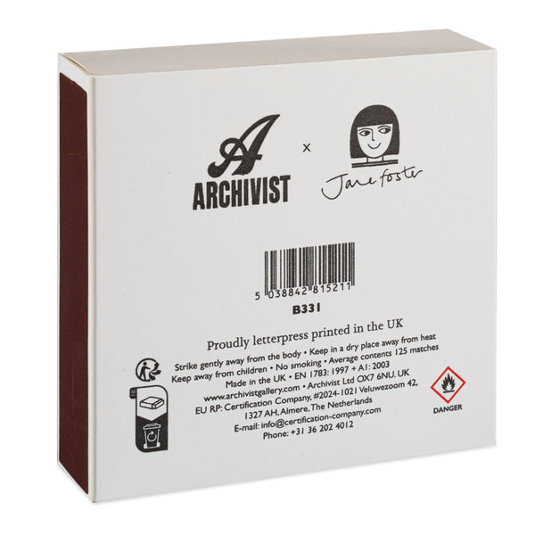 Dog by Jane Foster| Square - Safety Matches