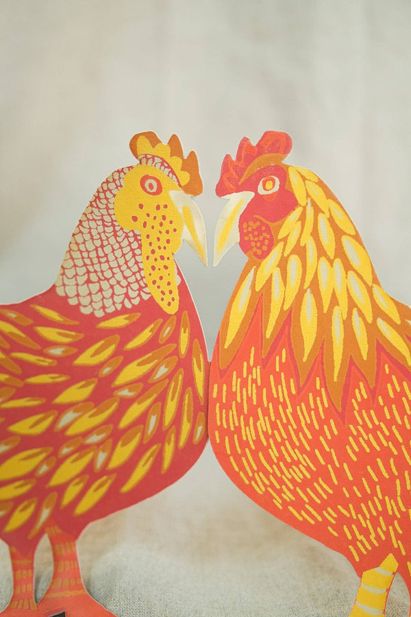 CHICKENS CONCERTINA GARLAND