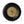 Petal Round Frame, Black Resin - 4 inch