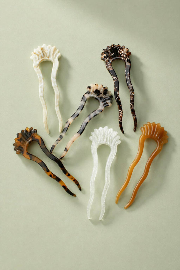 Antique Wave French Hair Pin