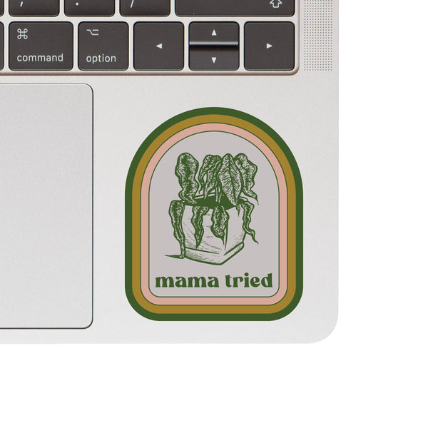 Mama Tried Plant Funny Country High Quality Vinyl Sticker