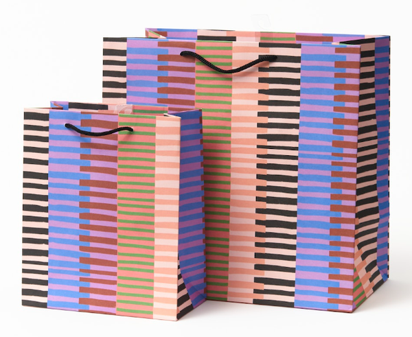 Colorful Stripes Gift Bag