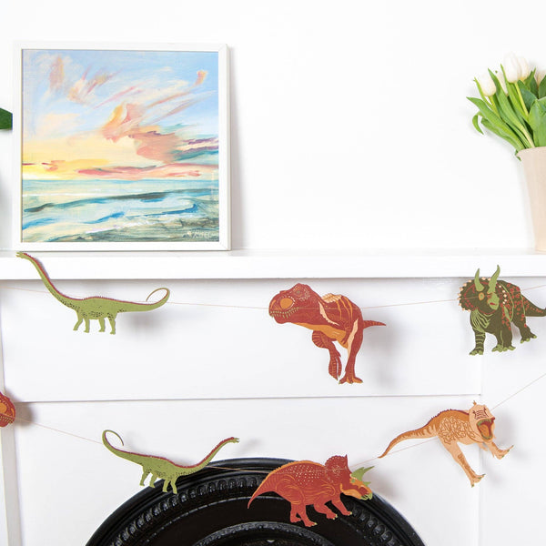 DINOSAURS SEWN GARLAND