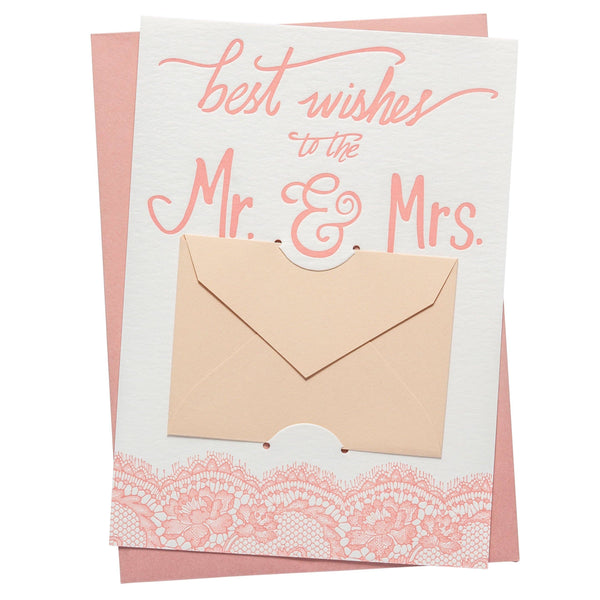 Mr. and Mrs. | Gift Card Holder