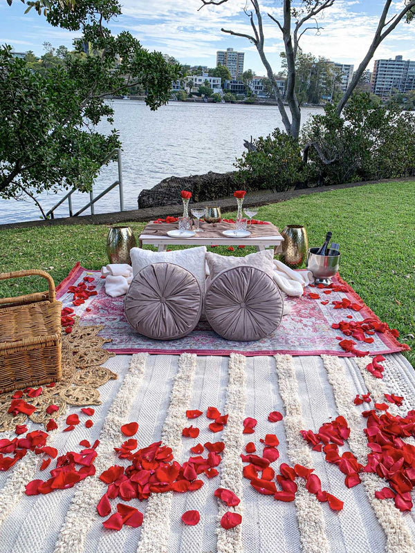 Oh My Deep Red Real Rose Petals Freeze-dried. Wedding USA