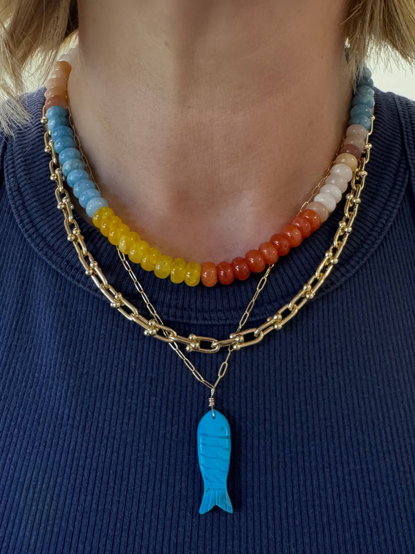 Asier Fish Necklace