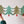 CHRISTMAS TREES CONCERTINA GARLAND