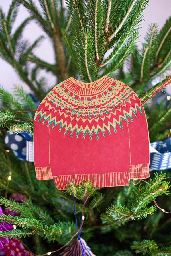 CHRISTMAS JUMPERS SEWN GARLAND