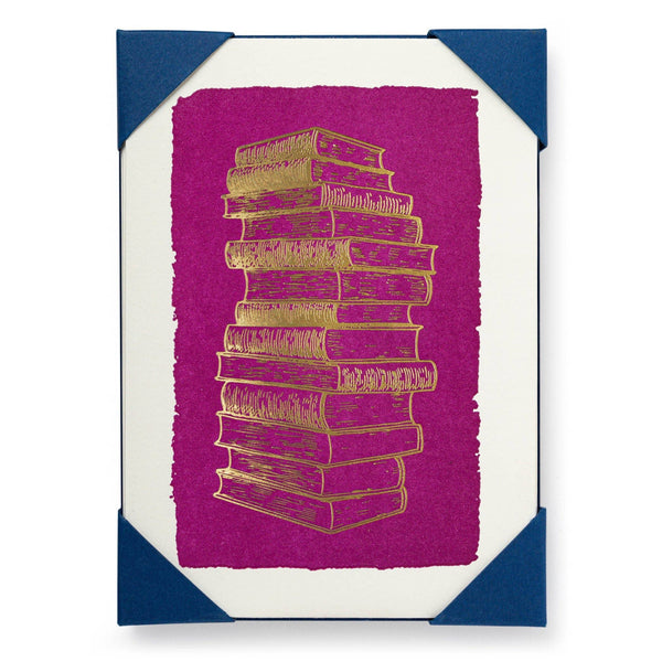 Gold Books  | Notelet Card (5-Pack)