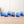 Moroccan Cone Glassware Small - Blue