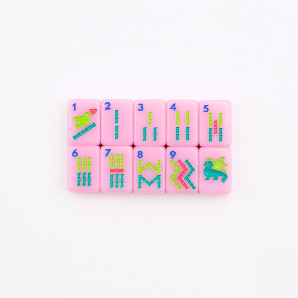 MINI TRAVEL MAHJONG  |  Mini Anywhere Series  |  Pink