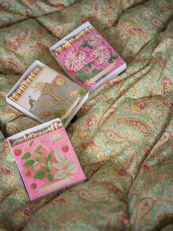 Rose Provin Petunia Matches |  Square - Safety Matches